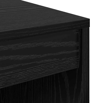 Desk Black oak 60 x 50 x 76 cm Engineered wood