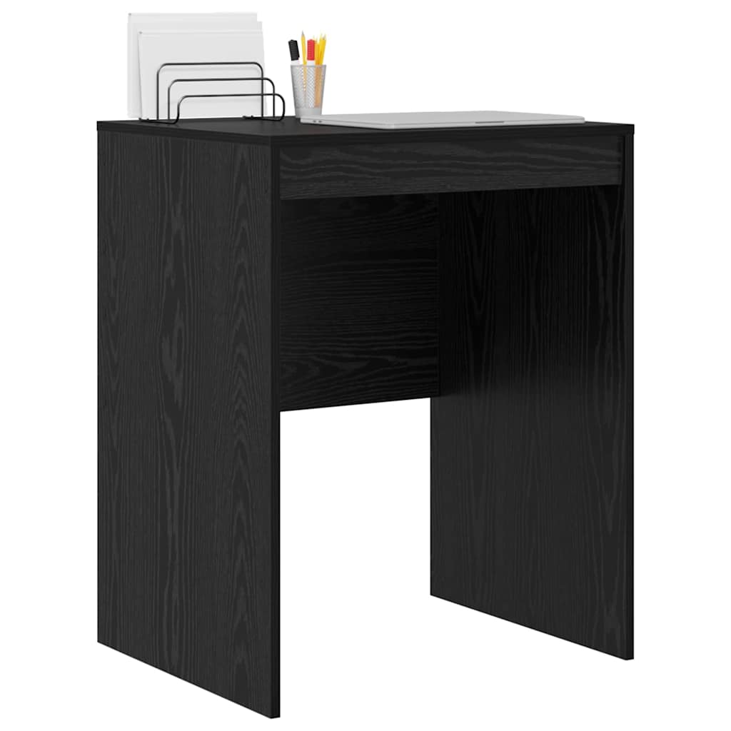 Desk Black oak 60 x 50 x 76 cm Engineered wood