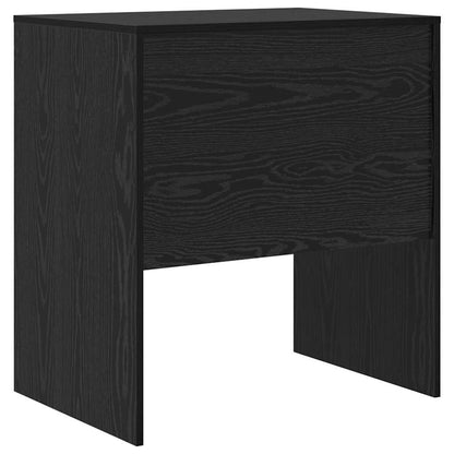 Desk Black oak 70 x 50 x 76 cm Engineered wood