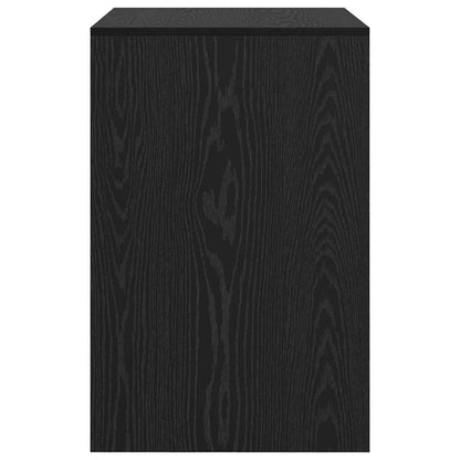 Desk Black oak 70 x 50 x 76 cm Engineered wood