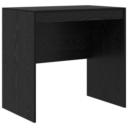 Desk Black oak 80 x 50 x 76 cm Engineered wood