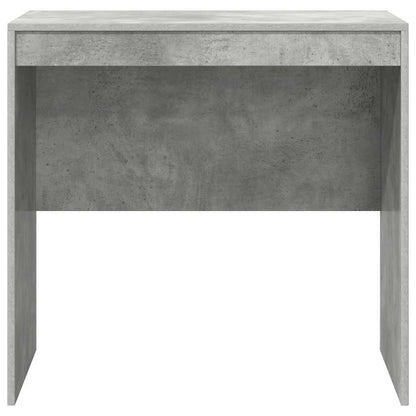 Desk Concrete grey 80 x 50 x 76 cm Engineered wood