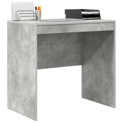 Desk Concrete grey 80 x 50 x 76 cm Engineered wood