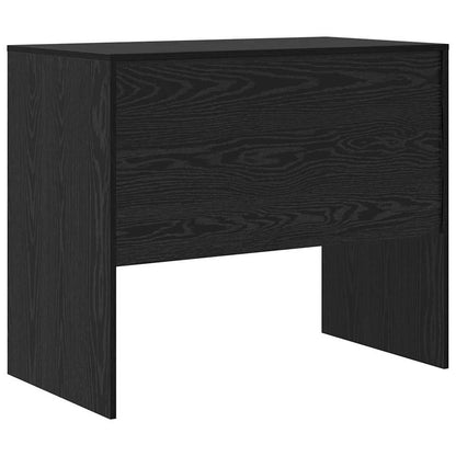 Desk Black oak 90 x 50 x 76 cm Engineered wood