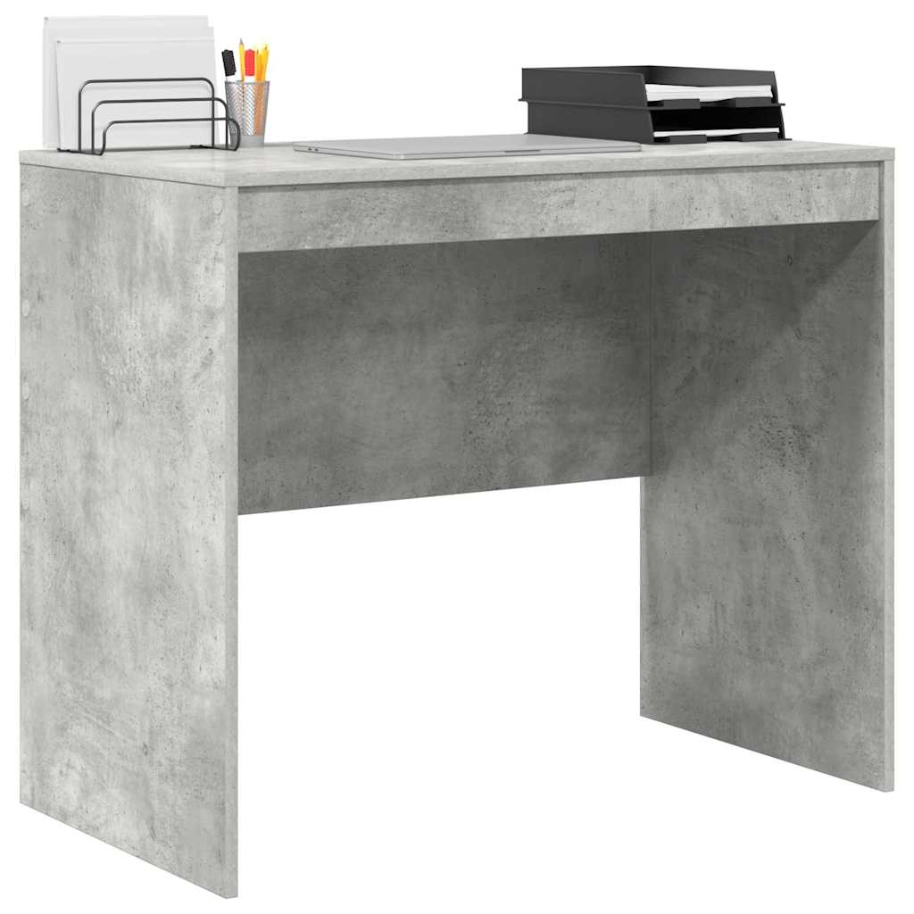 Desk Other Concrete grey 90 x 50 x 76 cm Engineered wood