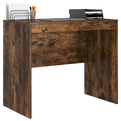 Desk Smoked Oak 90 x 50 x 76 cm