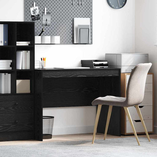 Desk Black oak 100 x 50 x 76 cm Engineered wood