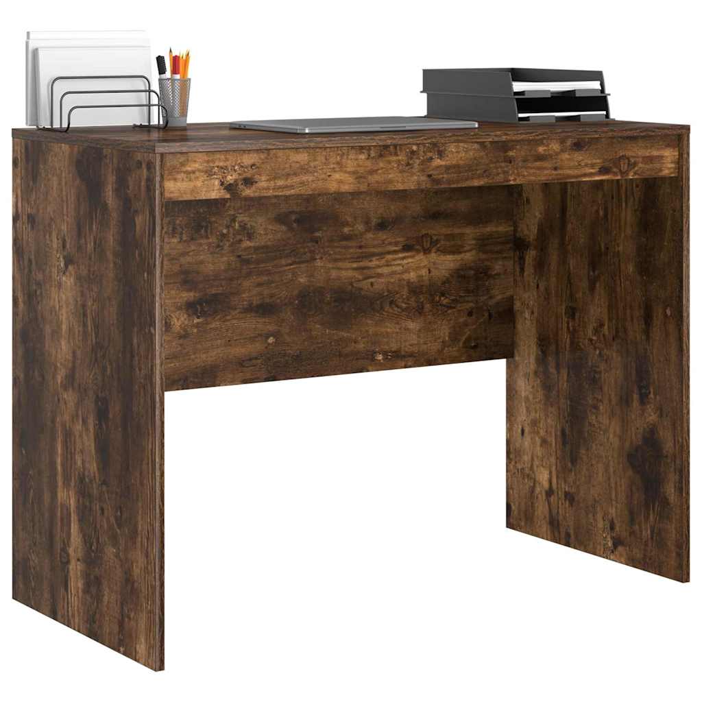 Desk Smoked Oak 100 x 50 x 76 cm