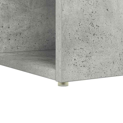 Desk Concrete Grey 108 x 55 x 103.5 cm Engineered Wood