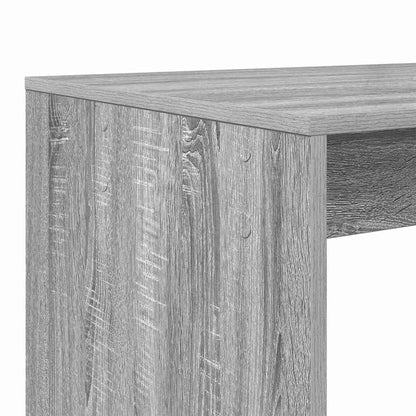 Desk with Shelf Grey Sonoma 108 x 55 x 103.5 cm Engineered Wood
