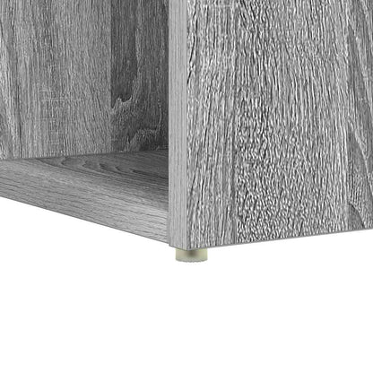 Desk with Shelf Grey Sonoma 108 x 55 x 103.5 cm Engineered Wood