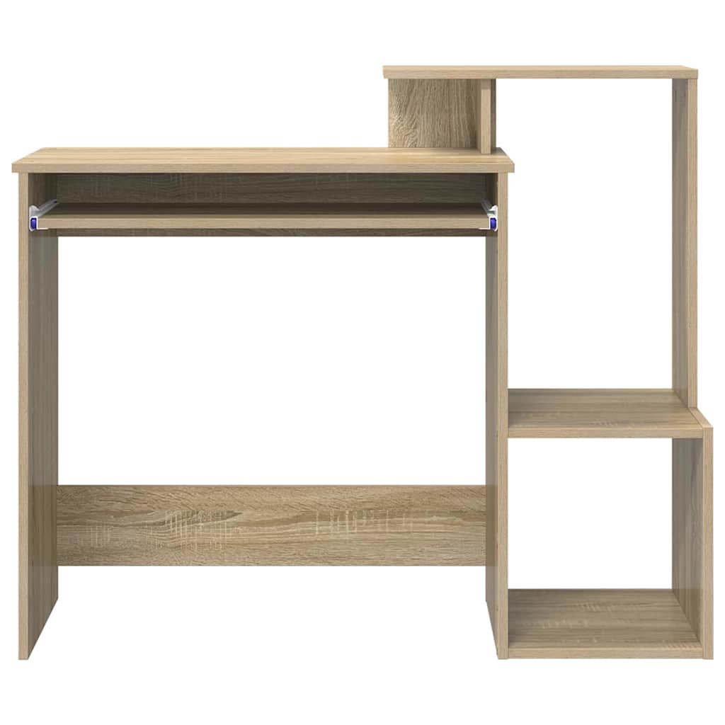 Desk with Drawer Sonoma Oak 106 x 41 x 88.5 cm Engineered Wood