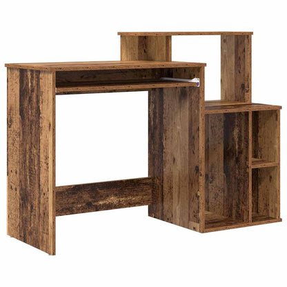 Desk with Drawer Old Wood 120.5 x 44 x 88.5 cm Engineered Wood
