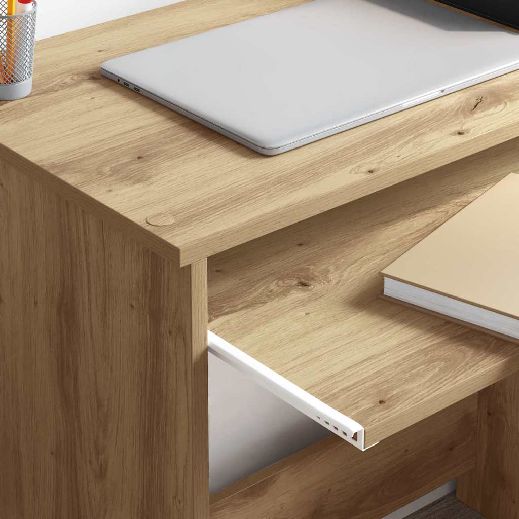 Desk Artisan Oak 120.5 x 44 x 88.5 cm Engineered Wood