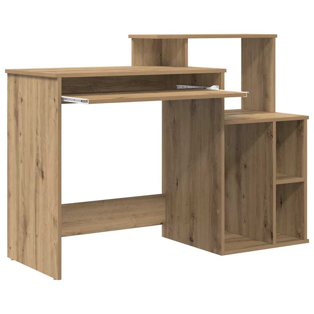 Desk Artisan Oak 120.5 x 44 x 88.5 cm Engineered Wood