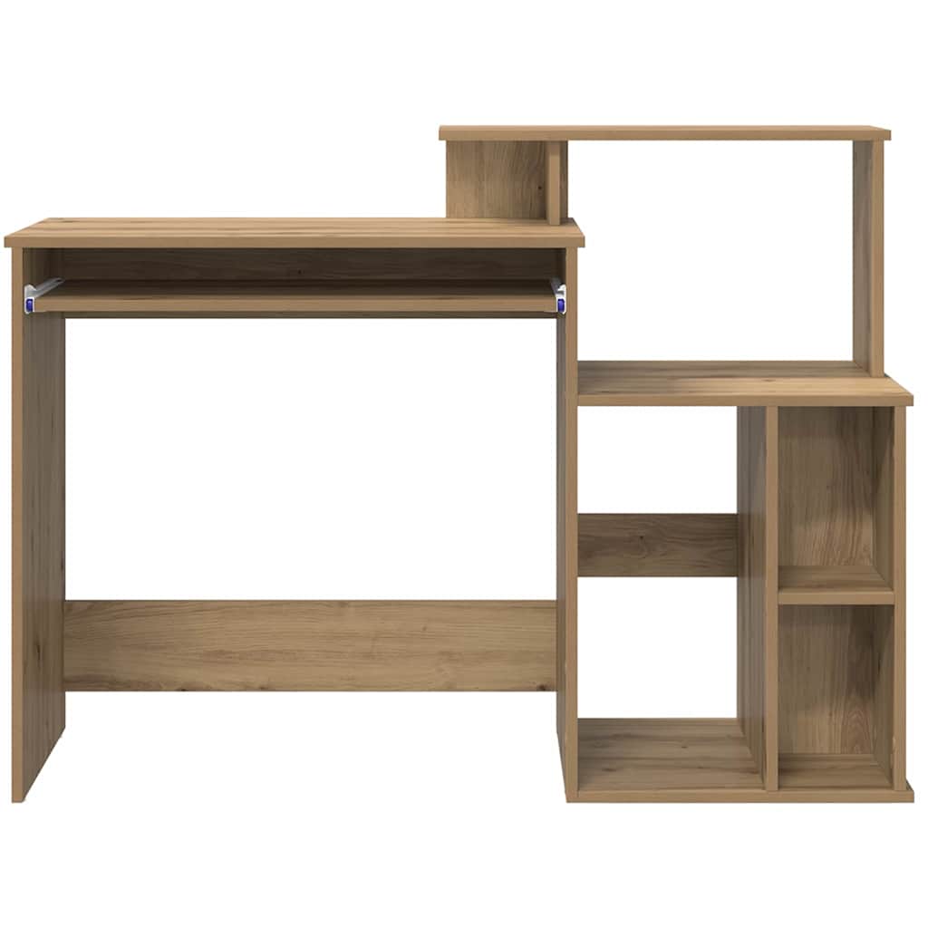 Desk Artisan Oak 120.5 x 44 x 88.5 cm Engineered Wood