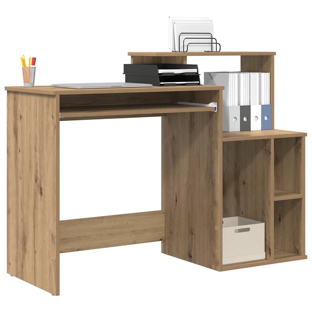 Desk Artisan Oak 120.5 x 44 x 88.5 cm Engineered Wood
