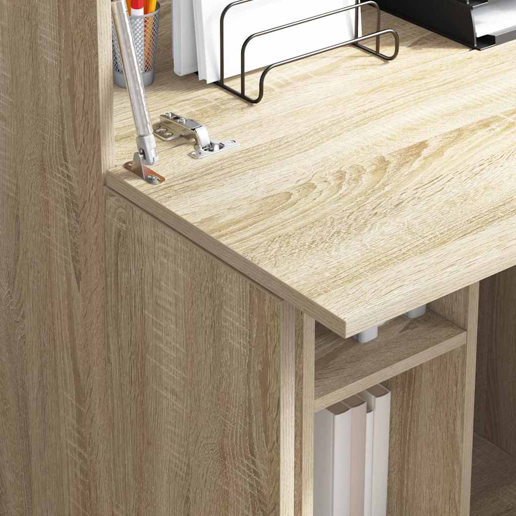 Desk Sonoma Oak 71.5 x 31.5 x 106.5 cm Engineered Wood