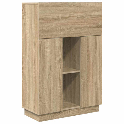 Desk Sonoma Oak 71.5 x 31.5 x 106.5 cm Engineered Wood