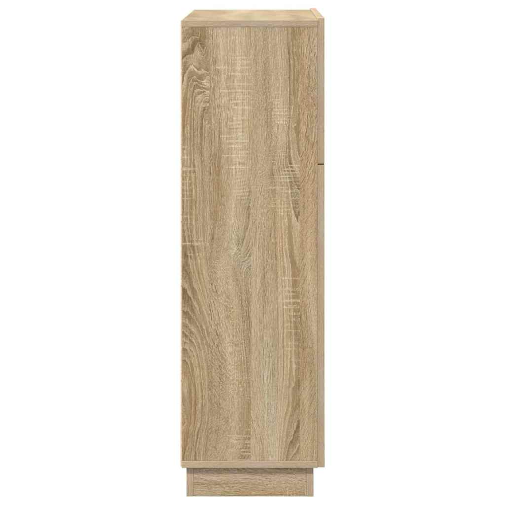 Desk Sonoma Oak 71.5 x 31.5 x 106.5 cm Engineered Wood