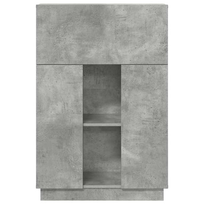 Desk Concrete Grey 71.5 x 31.5 x 106.5 cm Engineered Wood