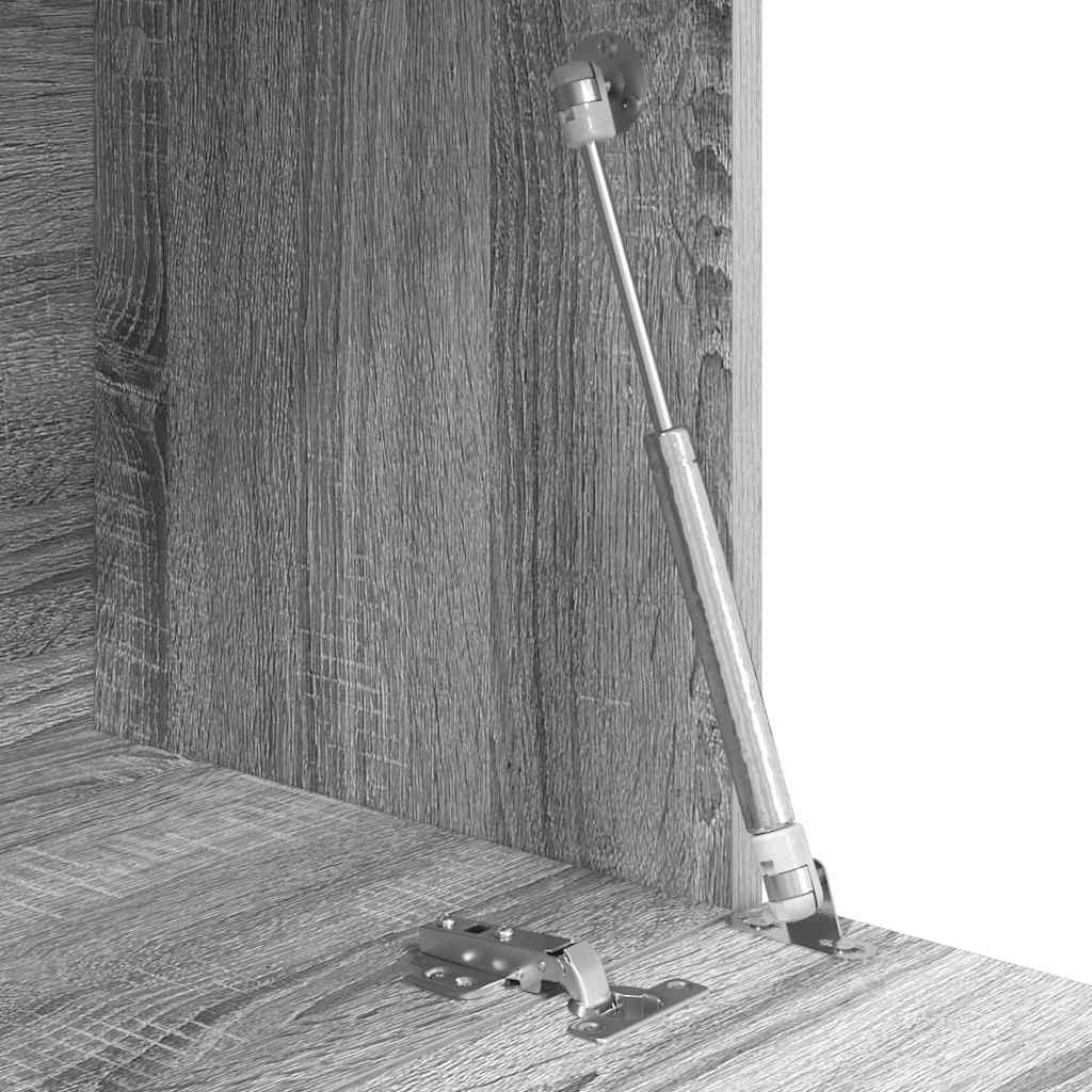 Desk Grey Sonoma 71.5 x 31.5 x 106.5 cm Engineered Wood