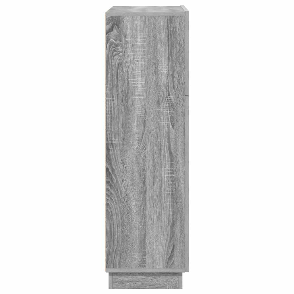 Desk Grey Sonoma 71.5 x 31.5 x 106.5 cm Engineered Wood