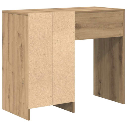 Desk with Drawer Artisan Oak 90 x 37.5 x 75 cm Engineered Wood