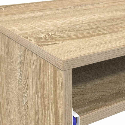 Desk with Drawer Sonoma Oak 77.5 x 43 x 79 cm Engineered Wood