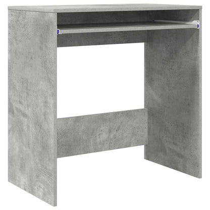 Desk Concrete Grey 77.5 x 43 x 79 cm Engineered Wood