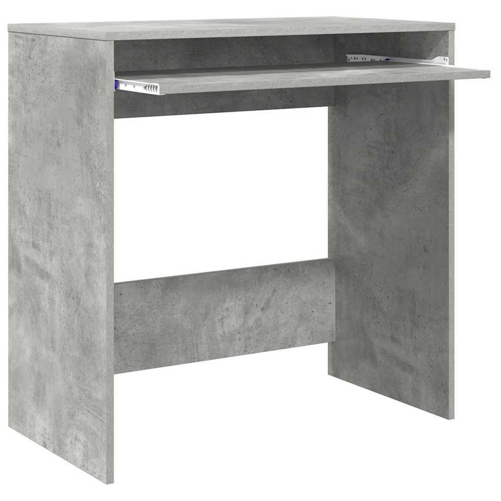 Desk Concrete Grey 77.5 x 43 x 79 cm Engineered Wood
