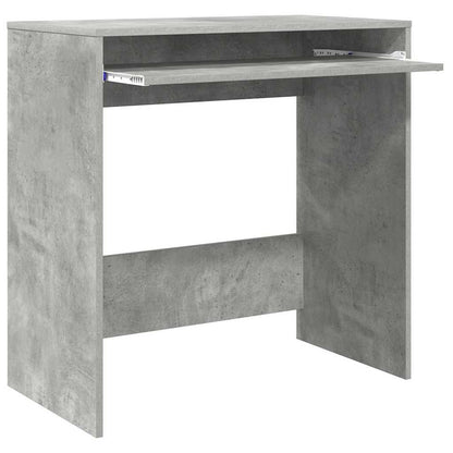 Desk Concrete Grey 77.5 x 43 x 79 cm Engineered Wood
