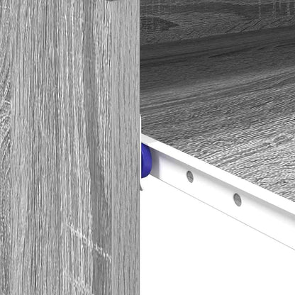 Desk with Drawer Grey Sonoma 77.5 x 43 x 79 cm Engineered Wood