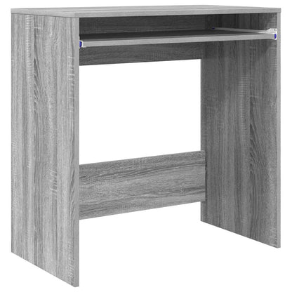 Desk with Drawer Grey Sonoma 77.5 x 43 x 79 cm Engineered Wood