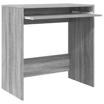 Desk with Drawer Grey Sonoma 77.5 x 43 x 79 cm Engineered Wood