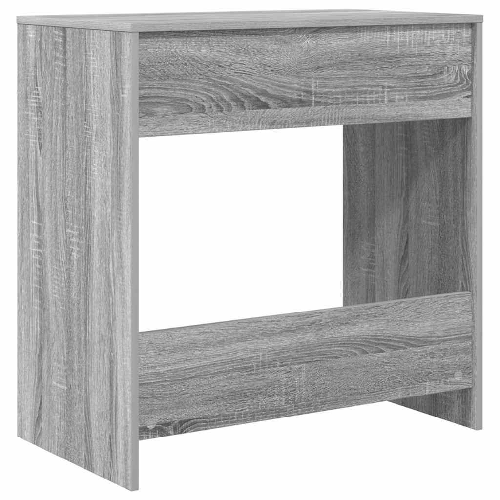 Desk with Drawer Grey Sonoma 77.5 x 43 x 79 cm Engineered Wood