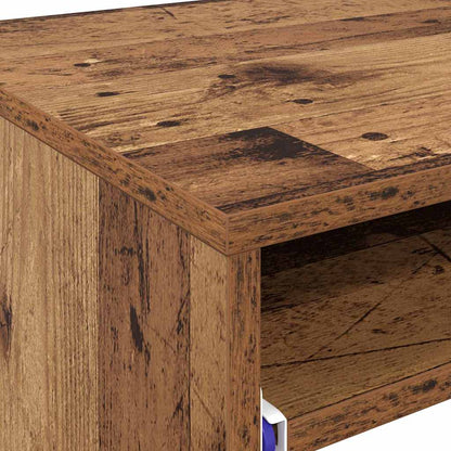 Desk with Drawer Old Wood 77.5 x 43 x 79 cm Engineered Wood