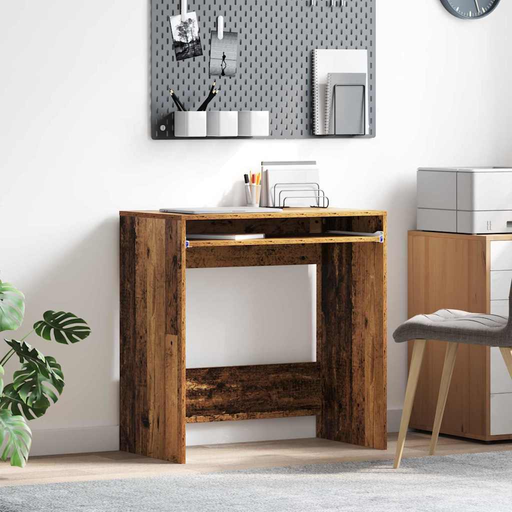 Desk with Drawer Old Wood 77.5 x 43 x 79 cm Engineered Wood