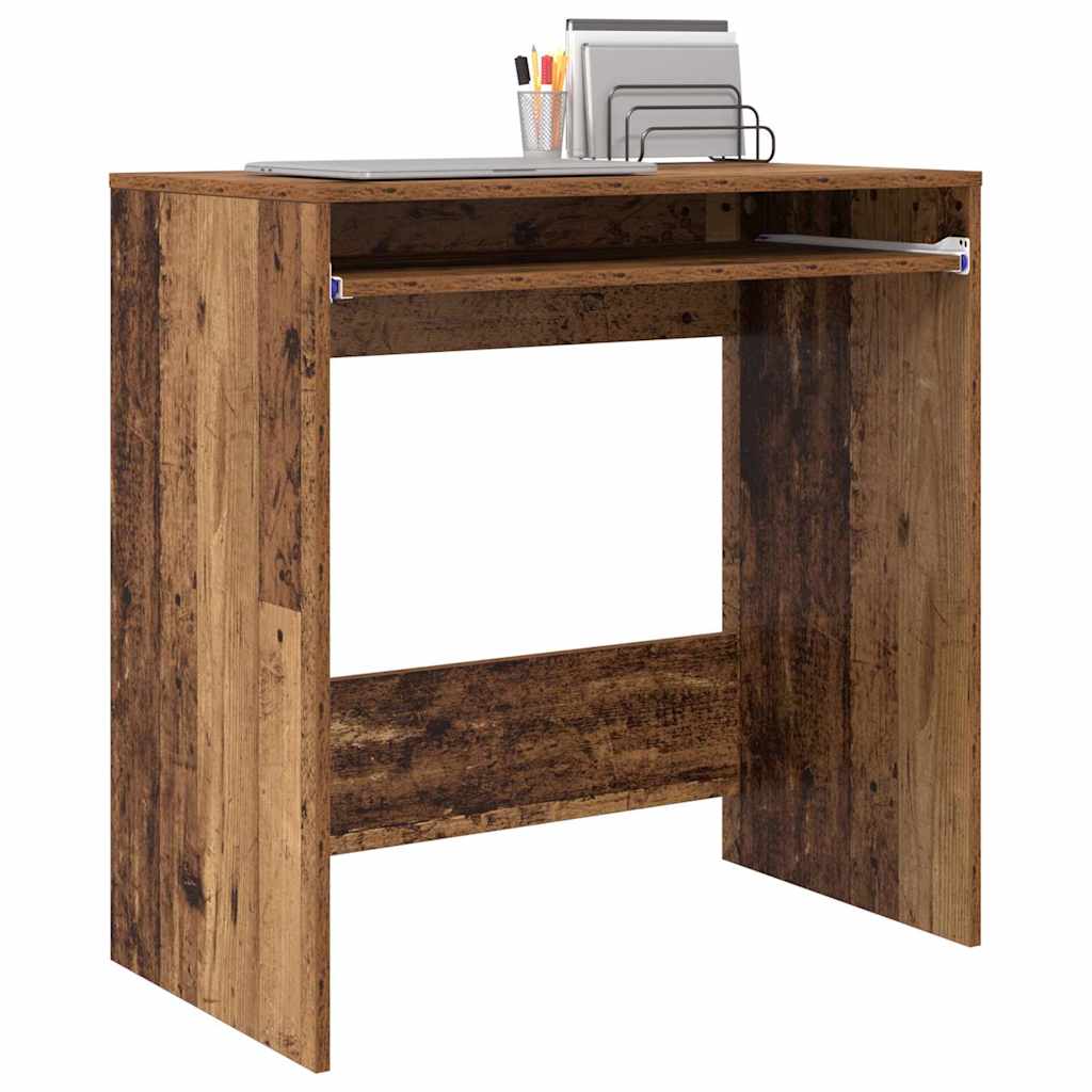 Desk with Drawer Old Wood 77.5 x 43 x 79 cm Engineered Wood