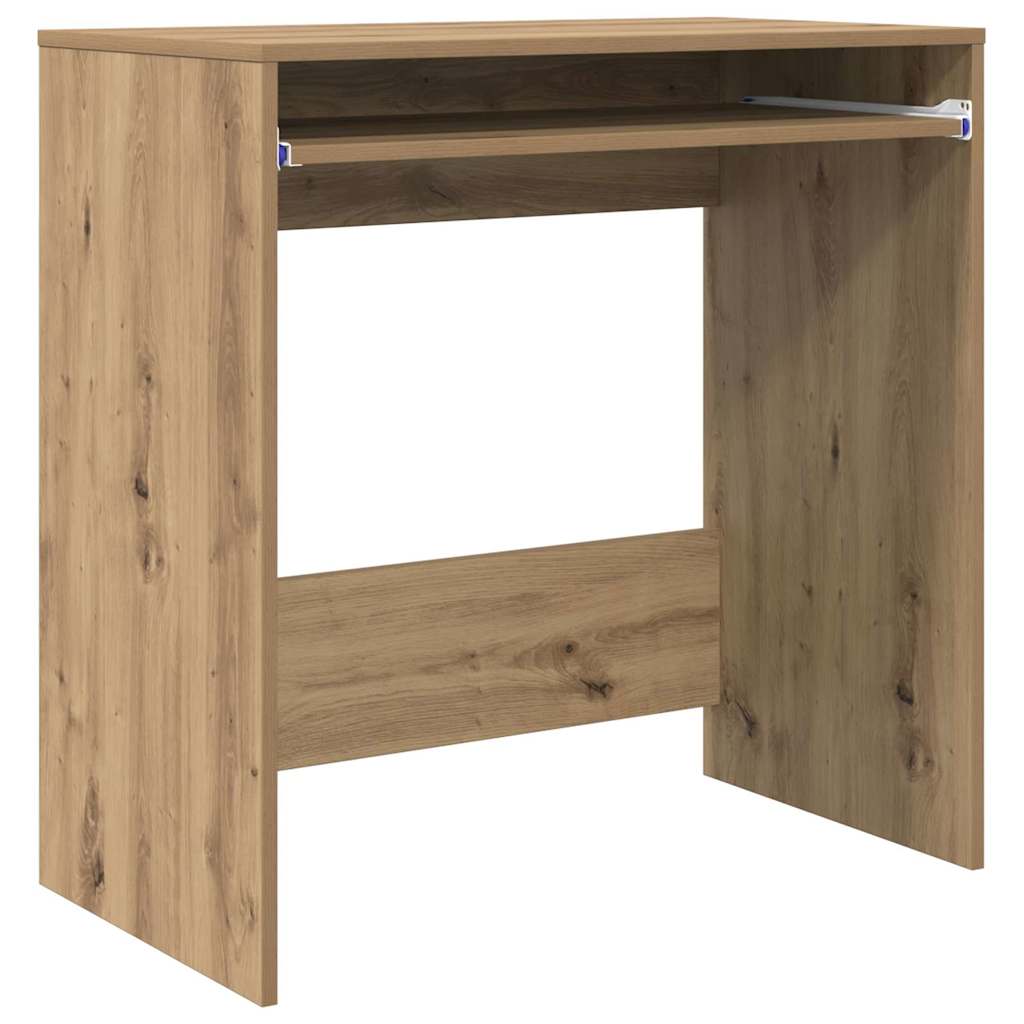 Desk with Drawer Artisan Oak 77.5 x 43 x 79 cm Engineered Wood