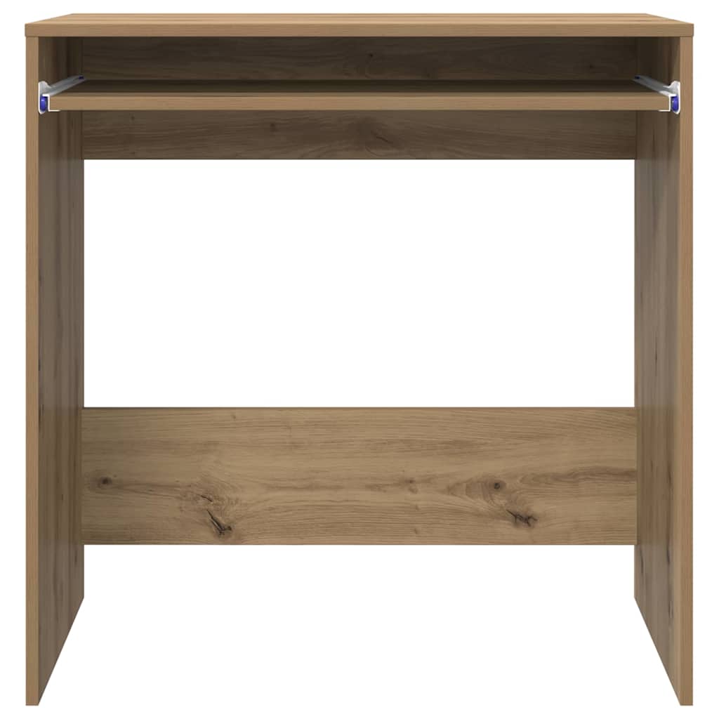 Desk with Drawer Artisan Oak 77.5 x 43 x 79 cm Engineered Wood