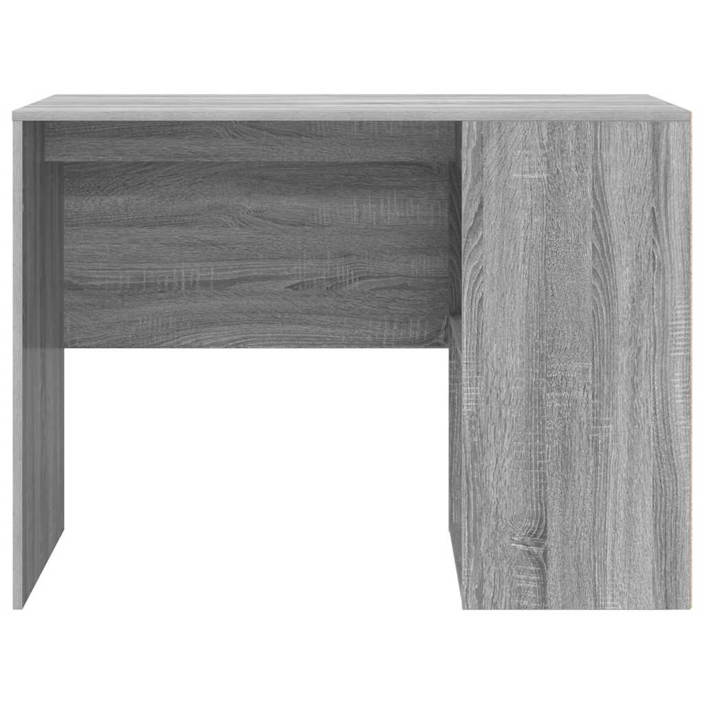 Desk with Shelf Grey Sonoma 102 x 50 x 75 cm Engineered Wood