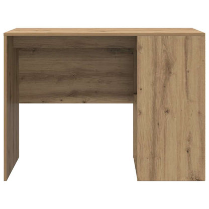 Desk with Shelf Artisan Oak 102 x 50 x 75 cm Engineered Wood