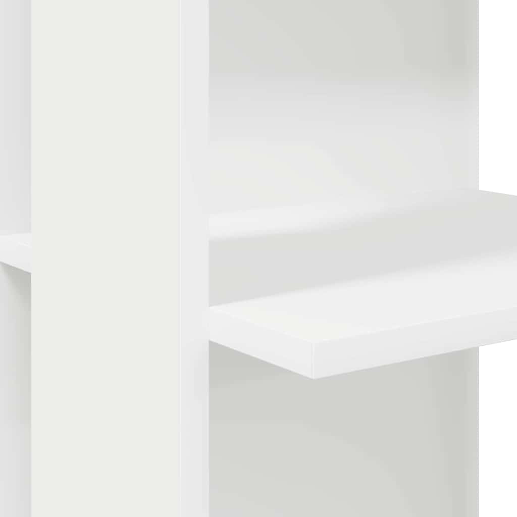 Corner Desk White 140 x 113.5 x 75 cm Engineered Wood