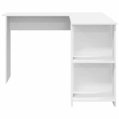 Corner Desk White 140 x 113.5 x 75 cm Engineered Wood