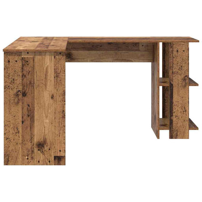 Corner Desk Old Wood 140 x 113.5 x 75 cm Engineered Wood