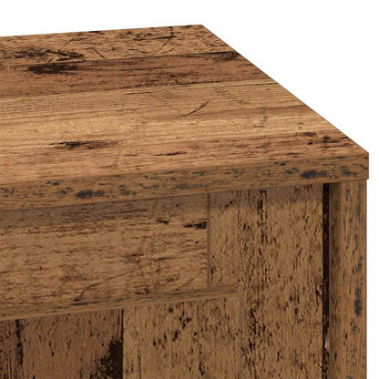 Bedside Cabinet with 2 pcs Old wood 44 x 34.5 x 45 cm