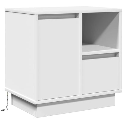 Bedside Cabinet 2 pcs White 50 x 34.5 x 50 cm Engineered wood
