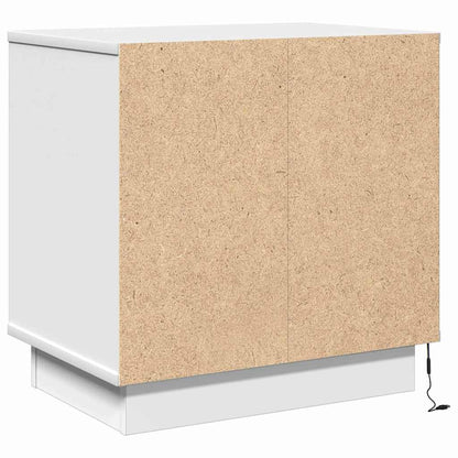 Bedside Cabinet 2 pcs White 50 x 34.5 x 50 cm Engineered wood