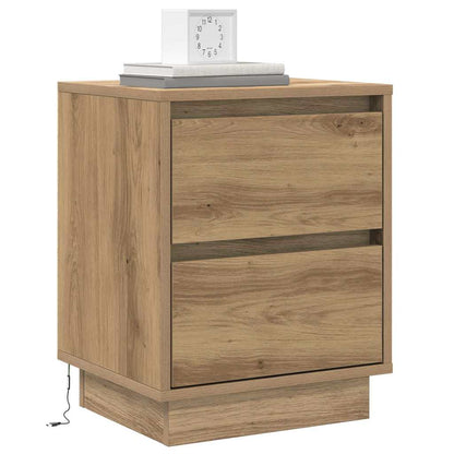 Bedside Cabinet Artisan Oak 39 x 34.5 x 50 cm Engineered wood